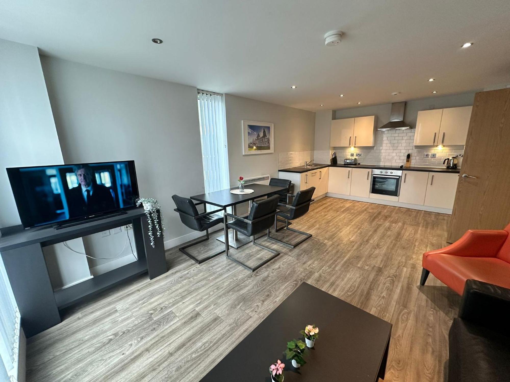 Obel Apartments By Beehosting เบลฟาสต์ ภายนอก รูปภาพ